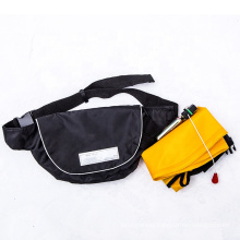 PFD inflatable belt pack waist life jacket with single chamber